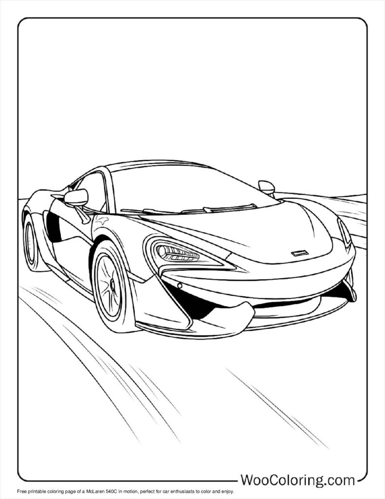 100  McLaren coloring pages  Free PDF To Print  - 41
