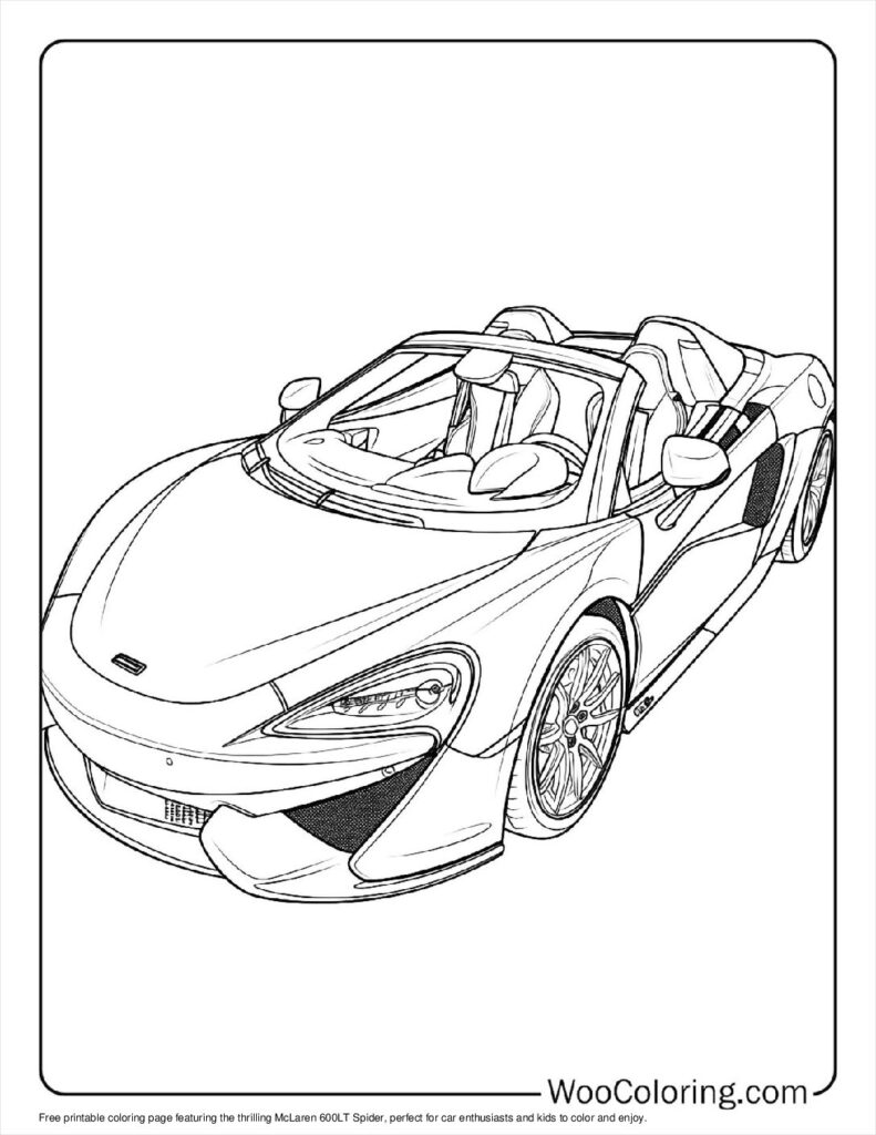100  McLaren coloring pages  Free PDF To Print  - 86