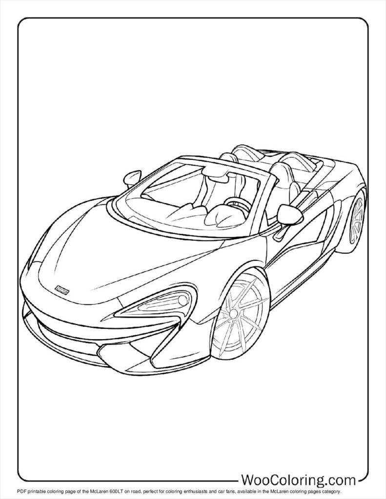 100  McLaren coloring pages  Free PDF To Print  - 39