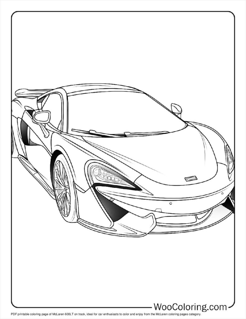 100  McLaren coloring pages  Free PDF To Print  - 44