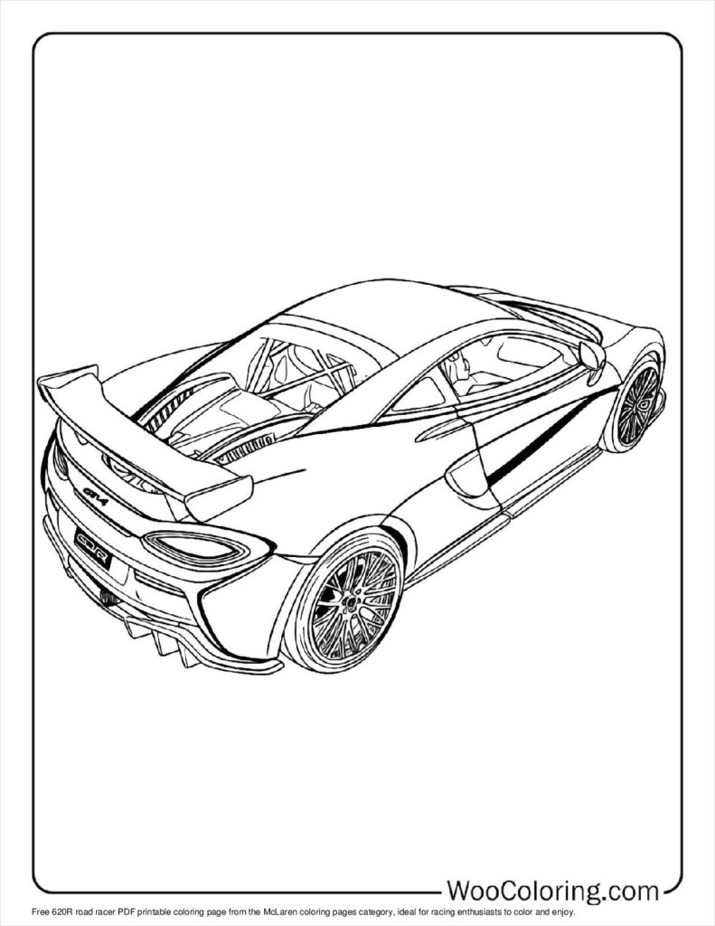 100  McLaren coloring pages  Free PDF To Print  - 50
