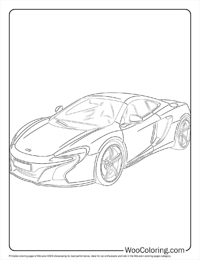 100  McLaren coloring pages  Free PDF To Print  - 84