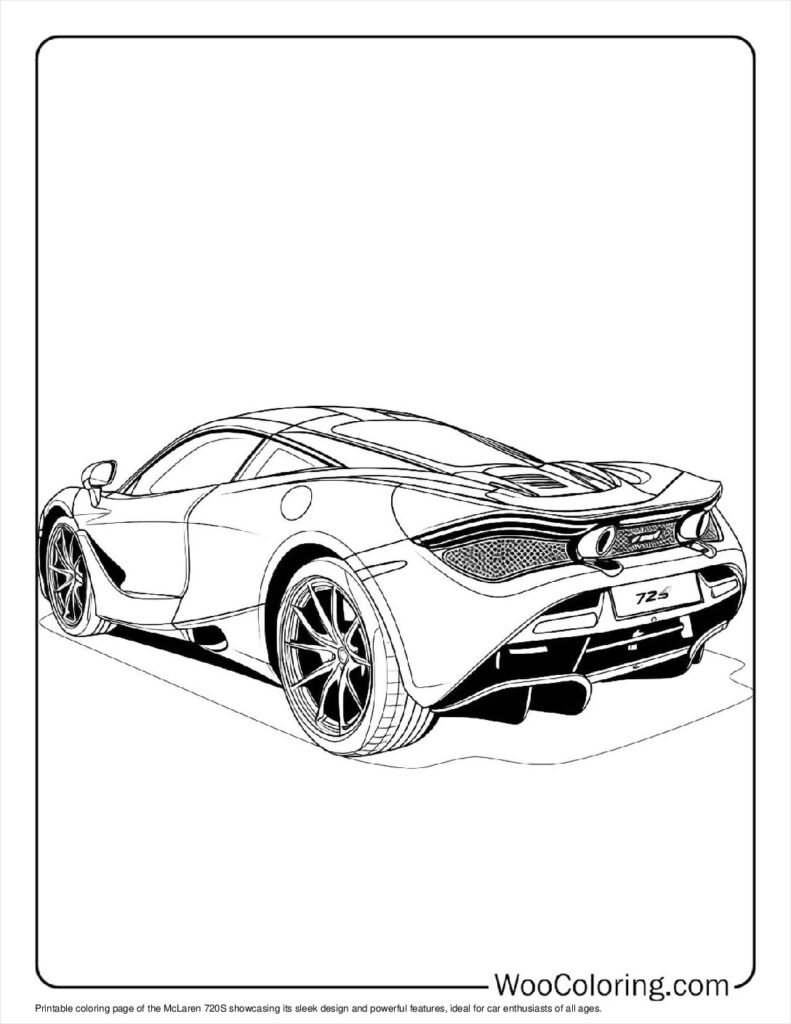 100  McLaren coloring pages  Free PDF To Print  - 31