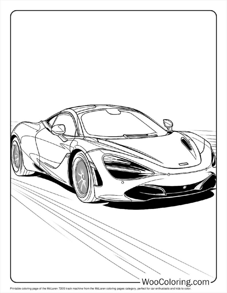 100  McLaren coloring pages  Free PDF To Print  - 13