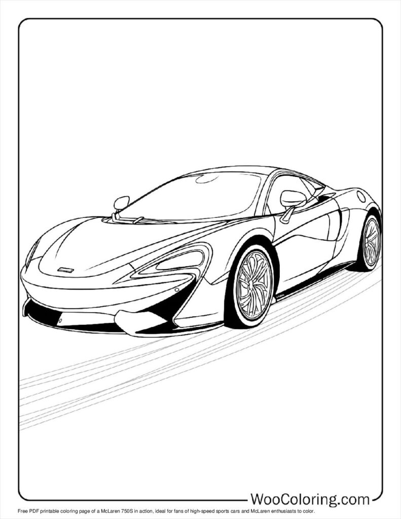 100  McLaren coloring pages  Free PDF To Print  - 40