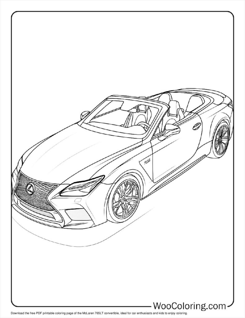 100  McLaren coloring pages  Free PDF To Print  - 98