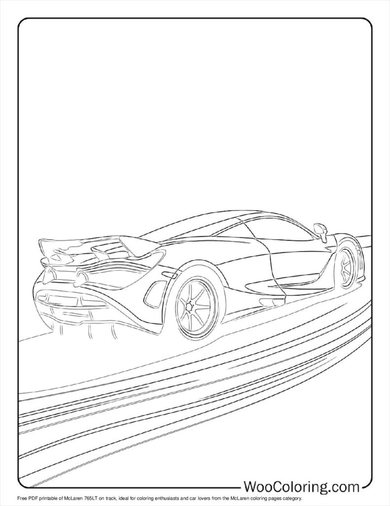 100  McLaren coloring pages  Free PDF To Print  - 26