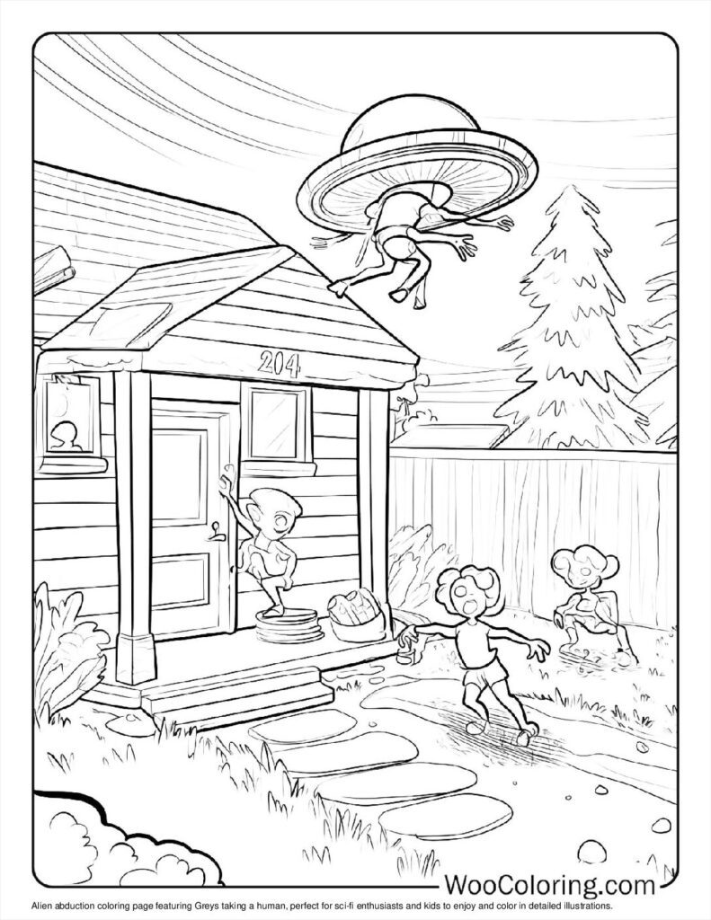 100  Alien coloring pages  Free PDF To Print  - 60