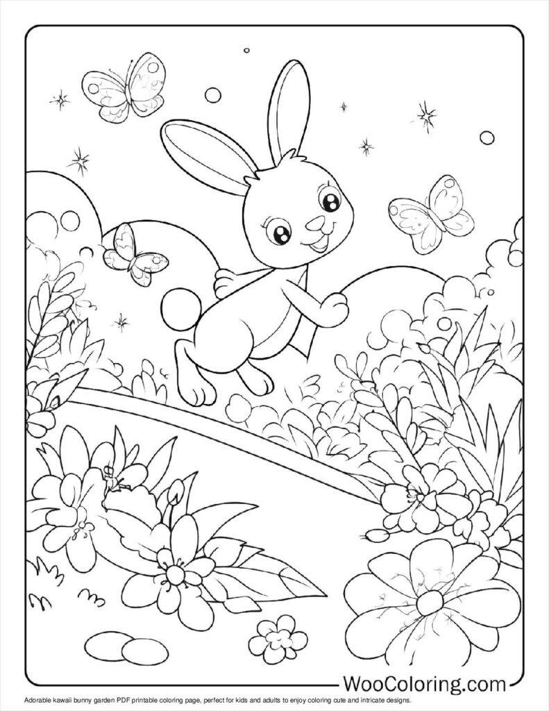 100  Kawaii coloring pages  Free PDF To Print  - 65
