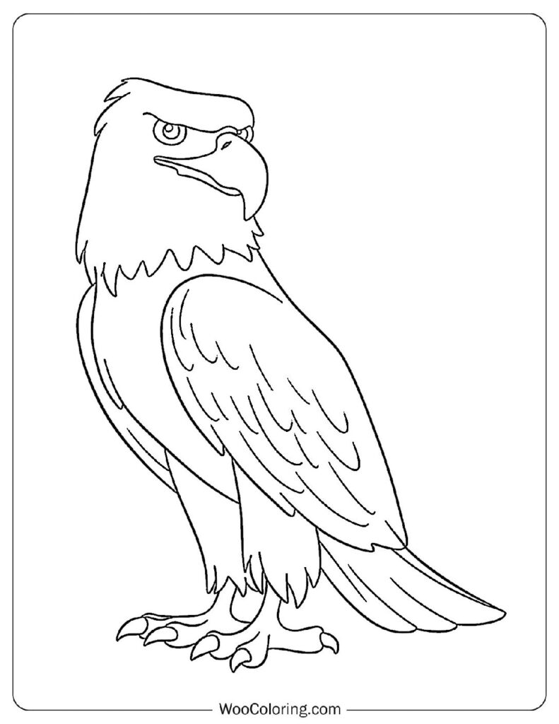 100  Bald Eagle coloring pages  Free PDF To Print  - 41