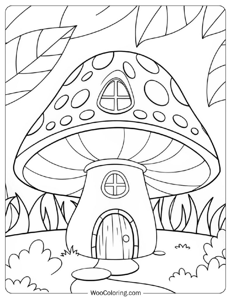 38 Mushroom Coloring Pages  Free PDF To Print  - 71