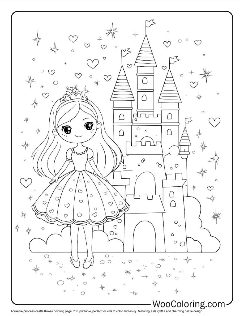 100  Kawaii coloring pages  Free PDF To Print  - 41