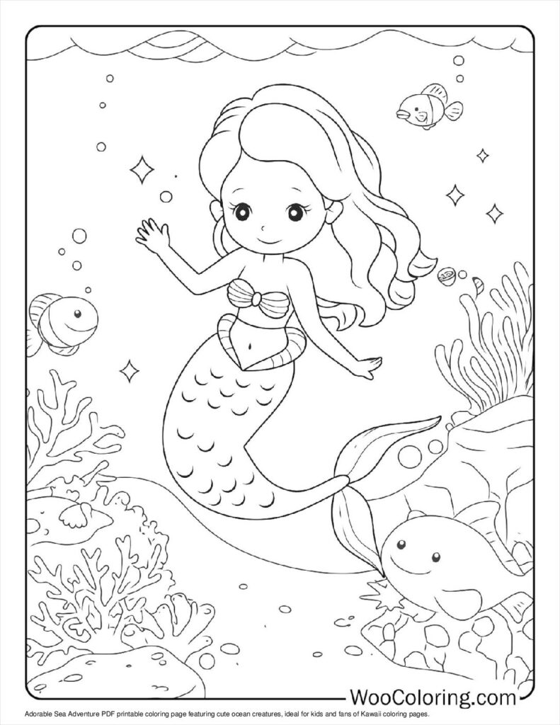 100  Kawaii coloring pages  Free PDF To Print  - 41