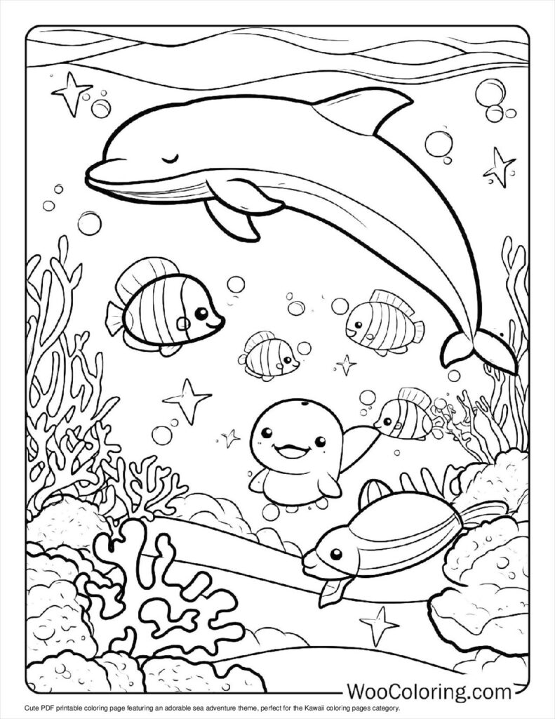100  Kawaii coloring pages  Free PDF To Print  - 70