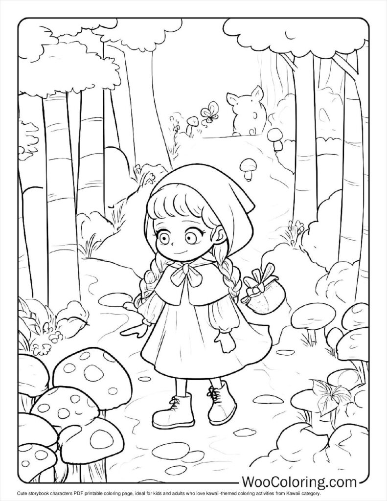 100  Kawaii coloring pages  Free PDF To Print  - 42