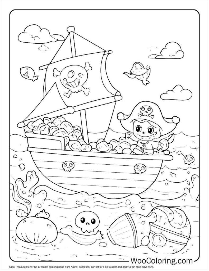 100  Kawaii coloring pages  Free PDF To Print  - 11
