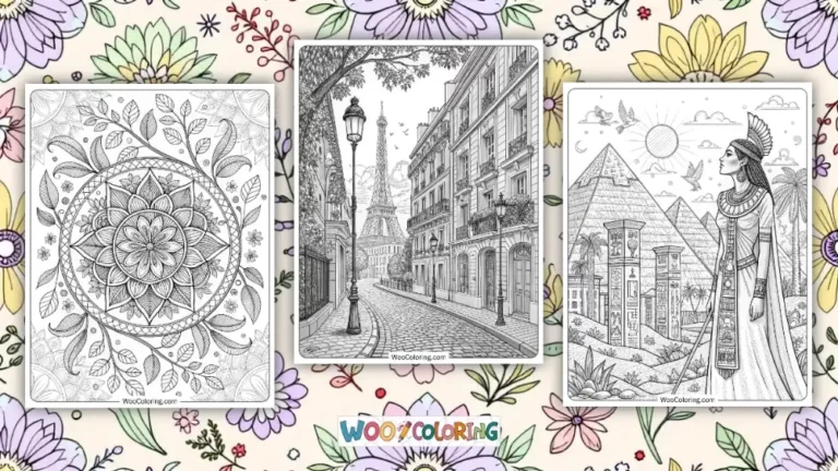 Adult Coloring Pages Design Image