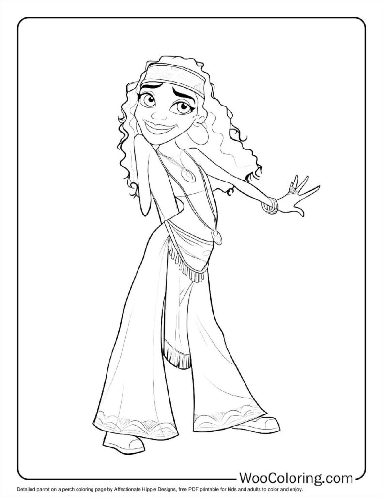 100  Hippie coloring pages  Free PDF To Print  - 84