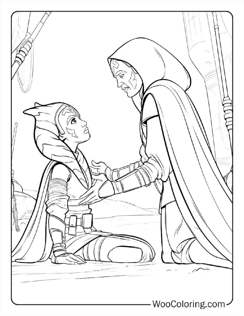 Ahsoka and Anakin's Emotional Reunion