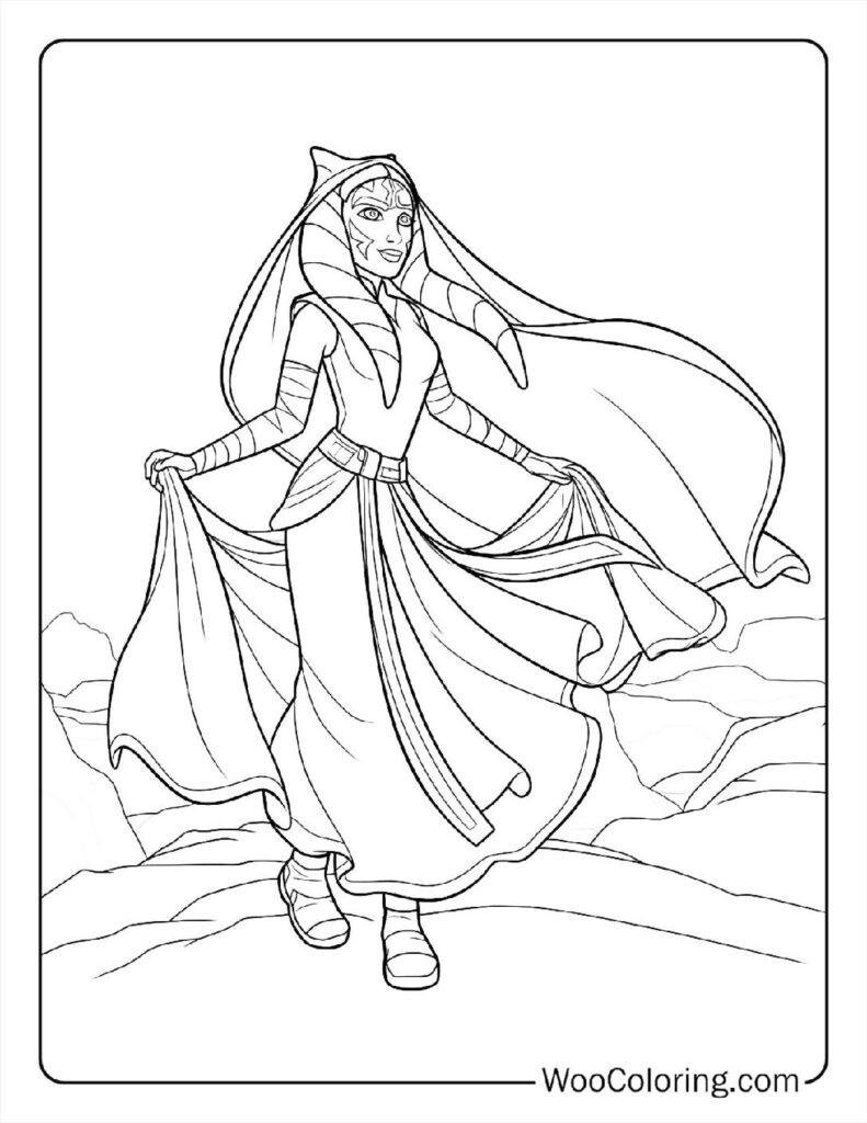 Ahsoka and the Bird Morai