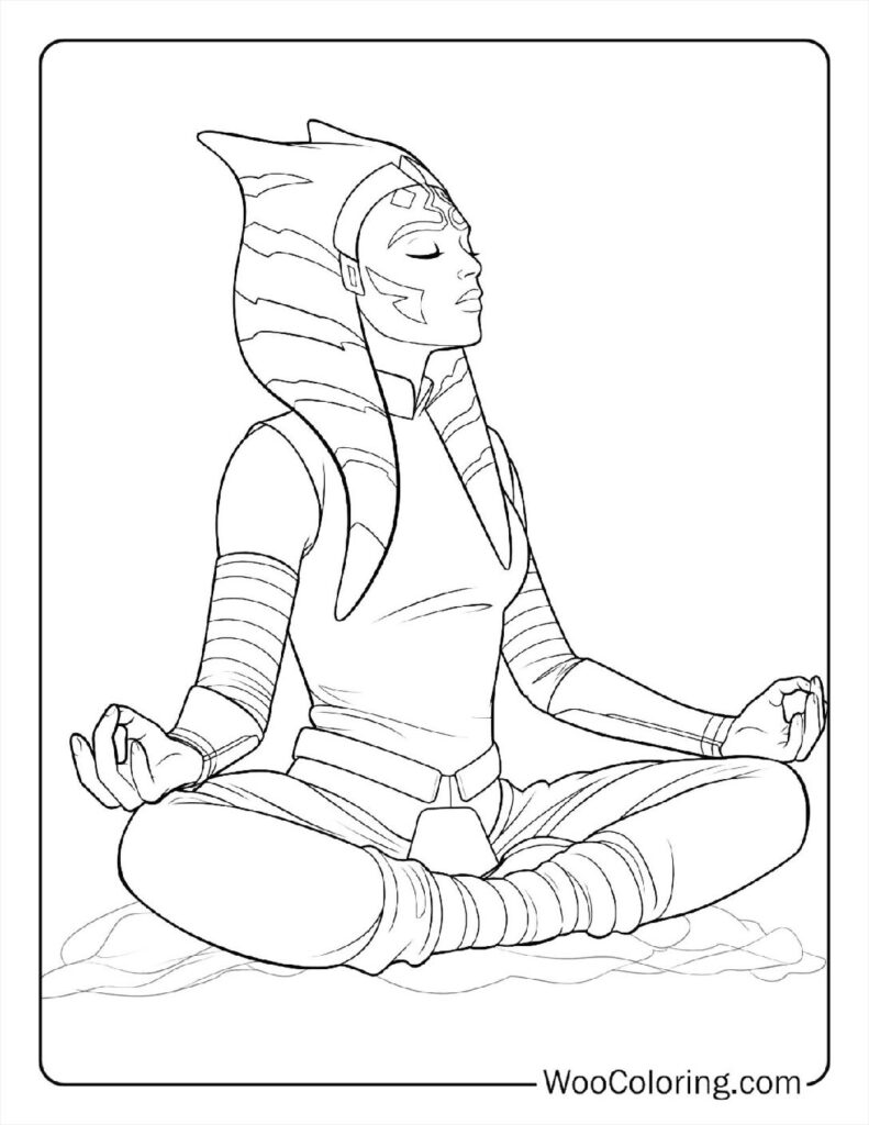 Ahsoka's Calm Moment