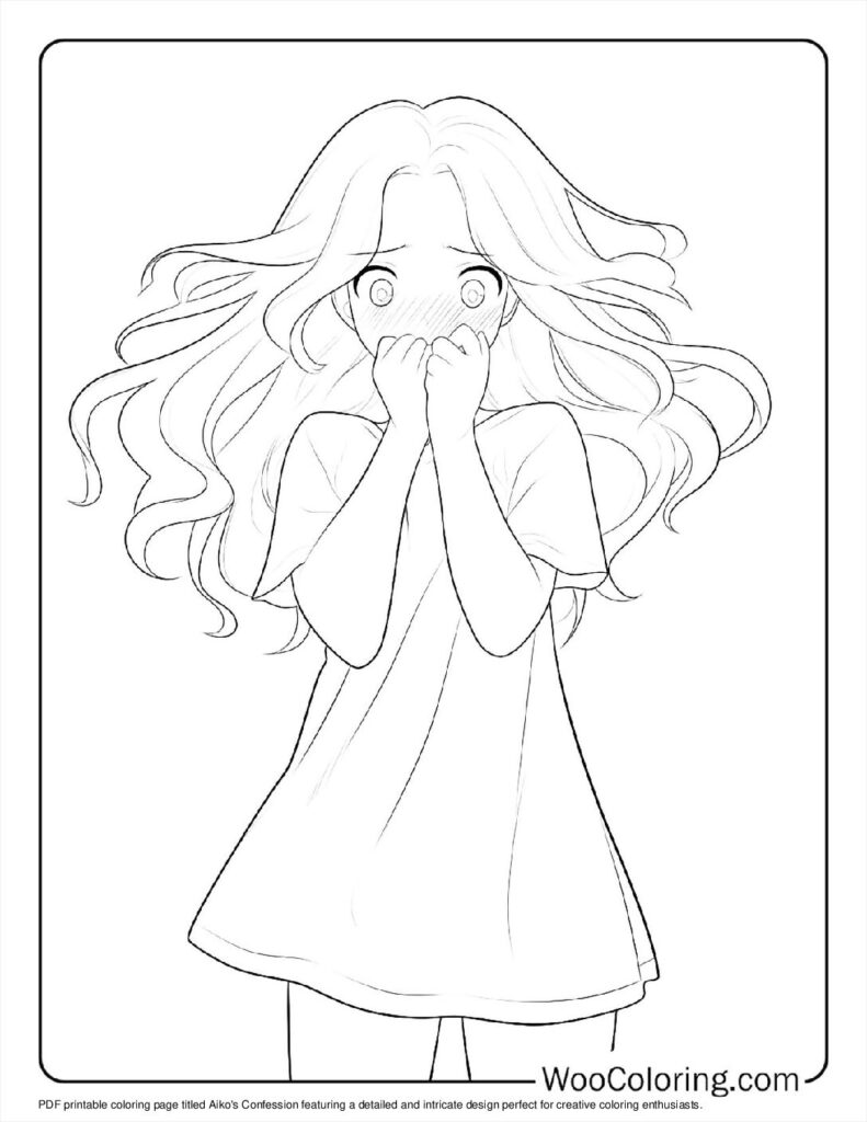 100  Manga coloring pages  Free PDF To Print  - 3