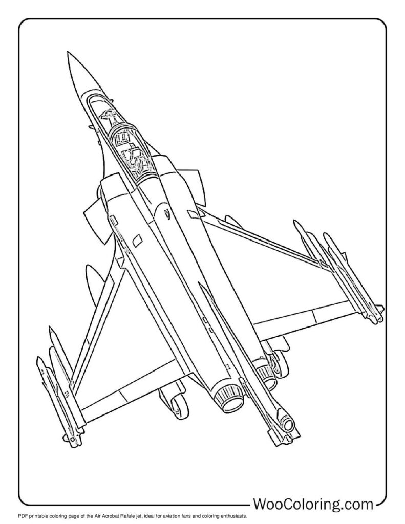100  Jet coloring pages  Free PDF To Print  - 93