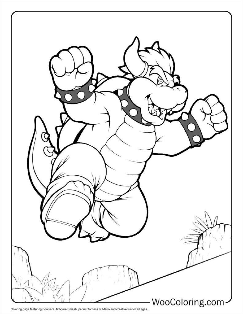 Airborne Smash Coloring In For Kids