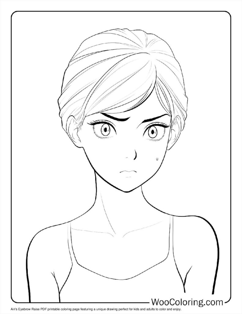 100  Manga coloring pages  Free PDF To Print  - 65