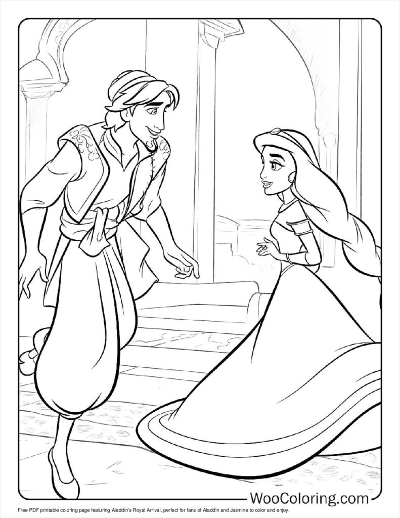 Aladdin’s Royal Arrival