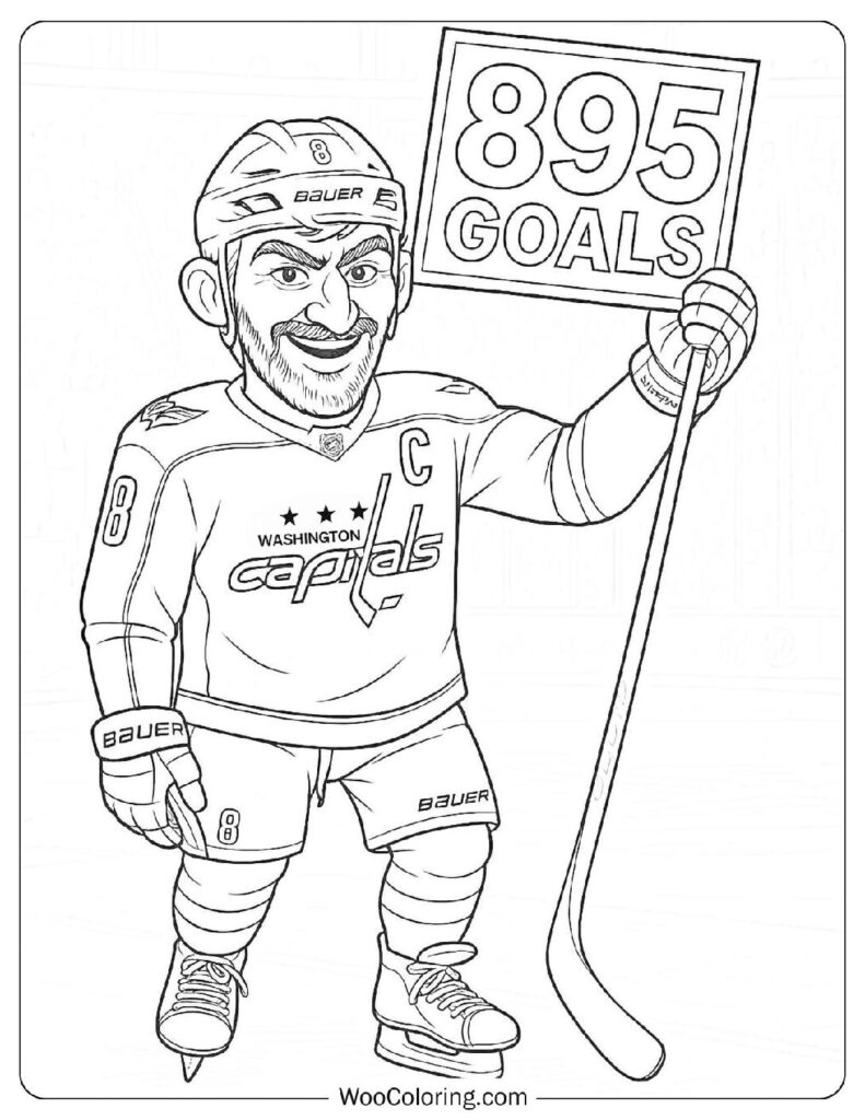 Alexander Ovechkin from Washington Capitals Breaking Gretzky’s NHL Goals Record