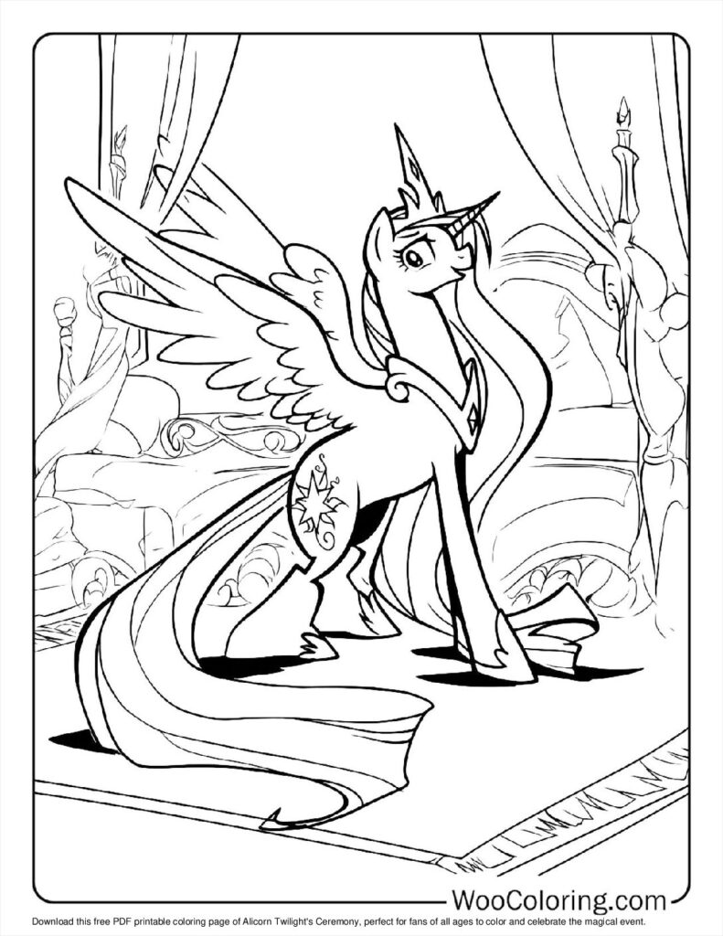 100  Twilight Sparkle coloring pages  Free PDF To Print  - 13