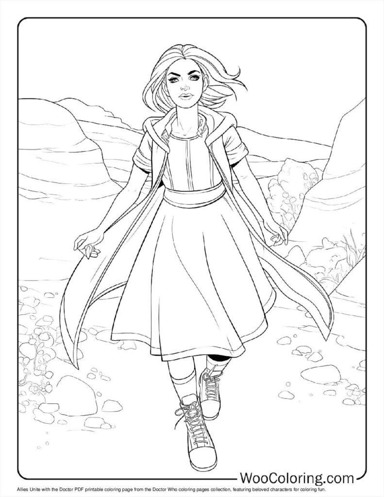 100  Doctor Who coloring pages  Free PDF To Print  - 85