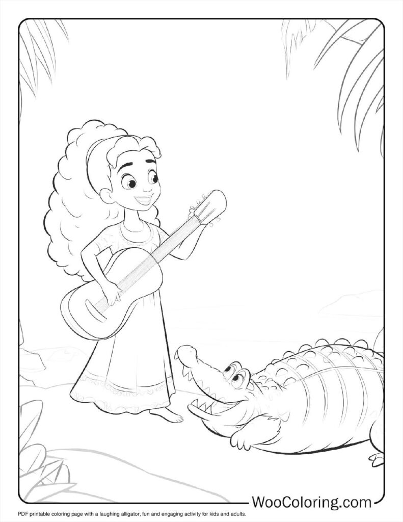Alligator laugh