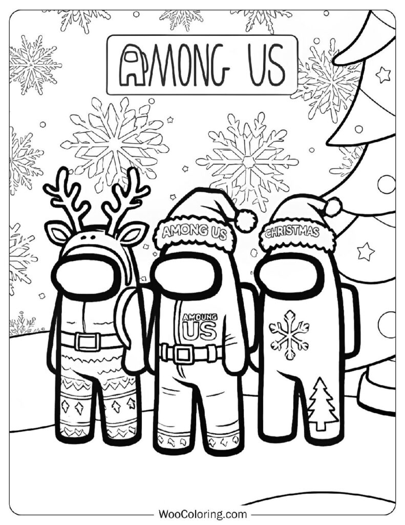 Christmas cocoa scene