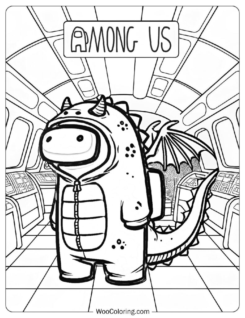 Dragon costume crewmate