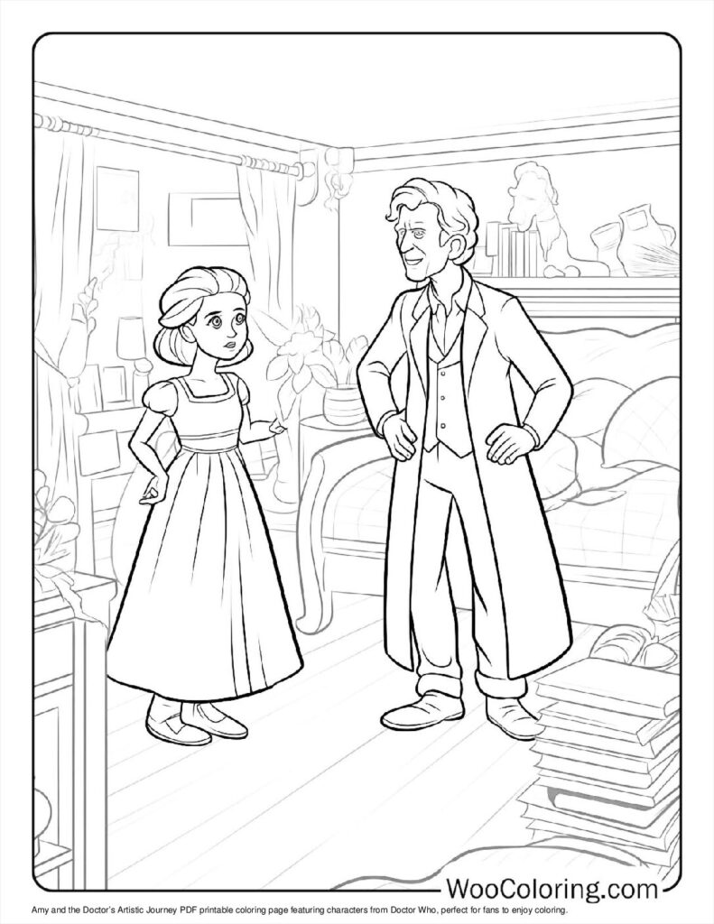 100  Doctor Who coloring pages  Free PDF To Print  - 33