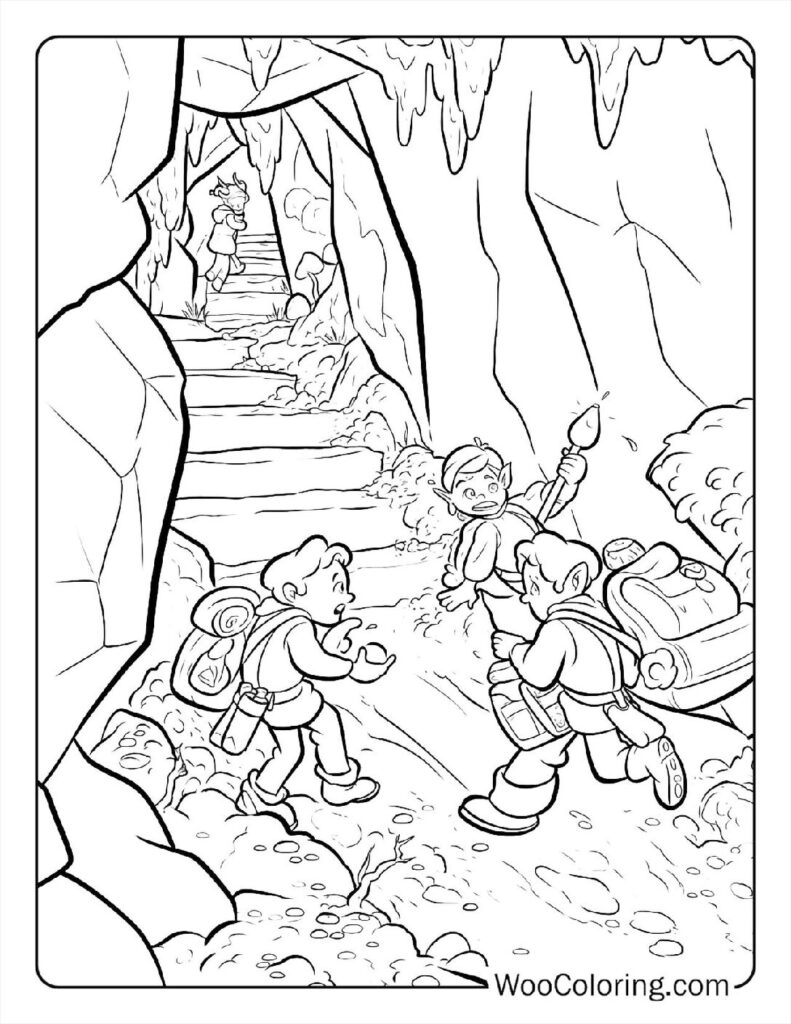 100 Dungeons Dragons coloring pages Free PDF To Print - 34
