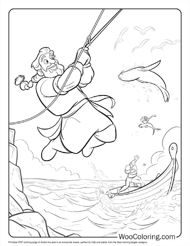 100  Seal coloring pages  Free PDF To Print  - 47