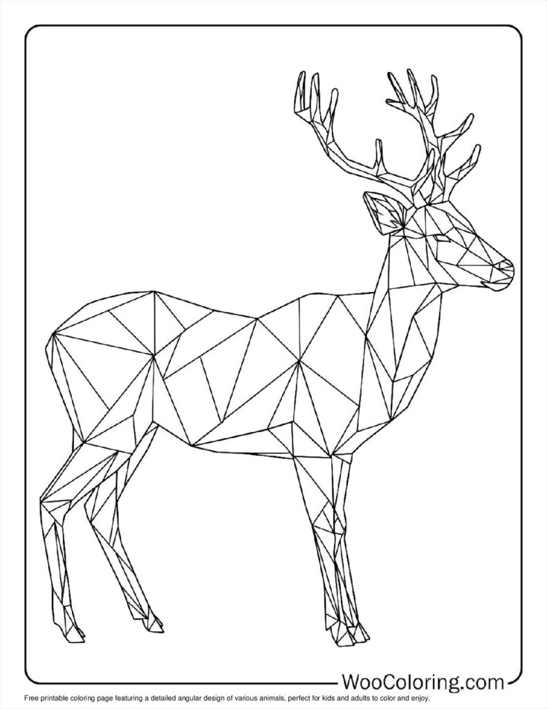 100  Geometric coloring pages  Free PDF To Print  - 74