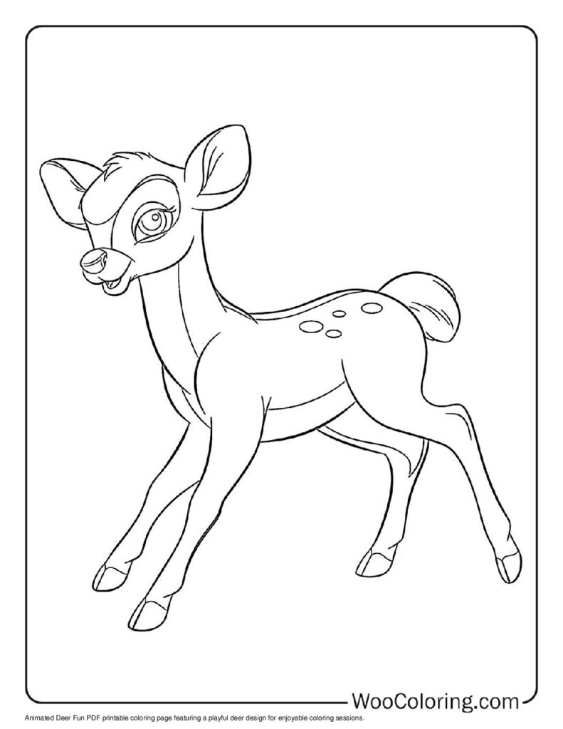 100  Deer coloring pages  Free PDF To Print  - 72