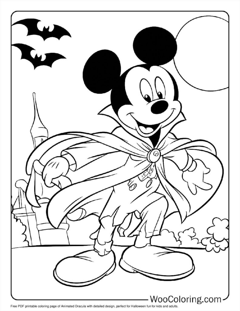 100 Vampire coloring pages Free PDF To Print - 51