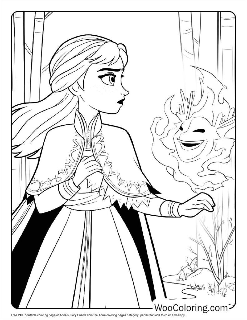 Anna's Fiery Friend
