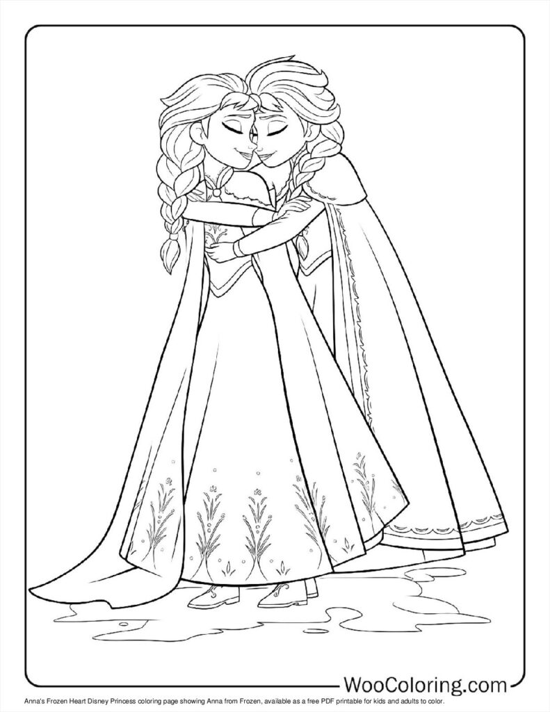 Anna's Frozen Heart