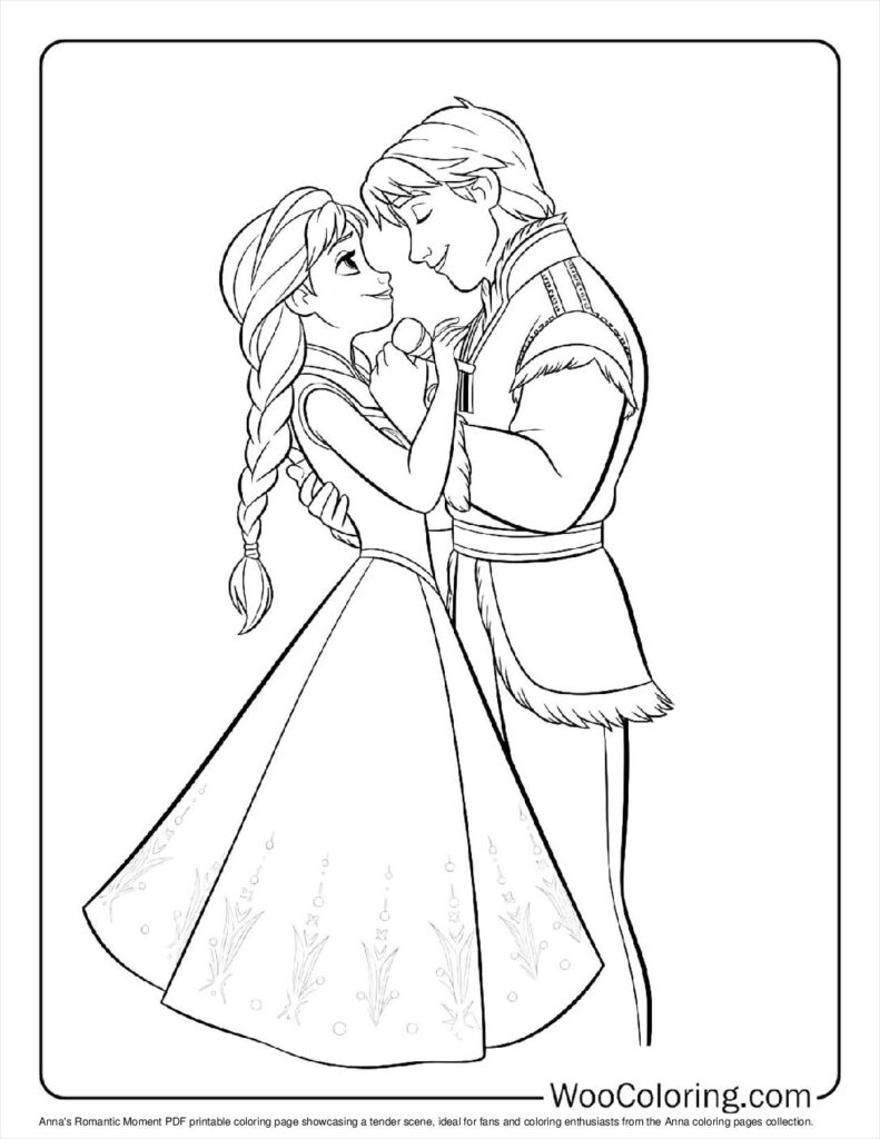 Anna's Romantic Moment
