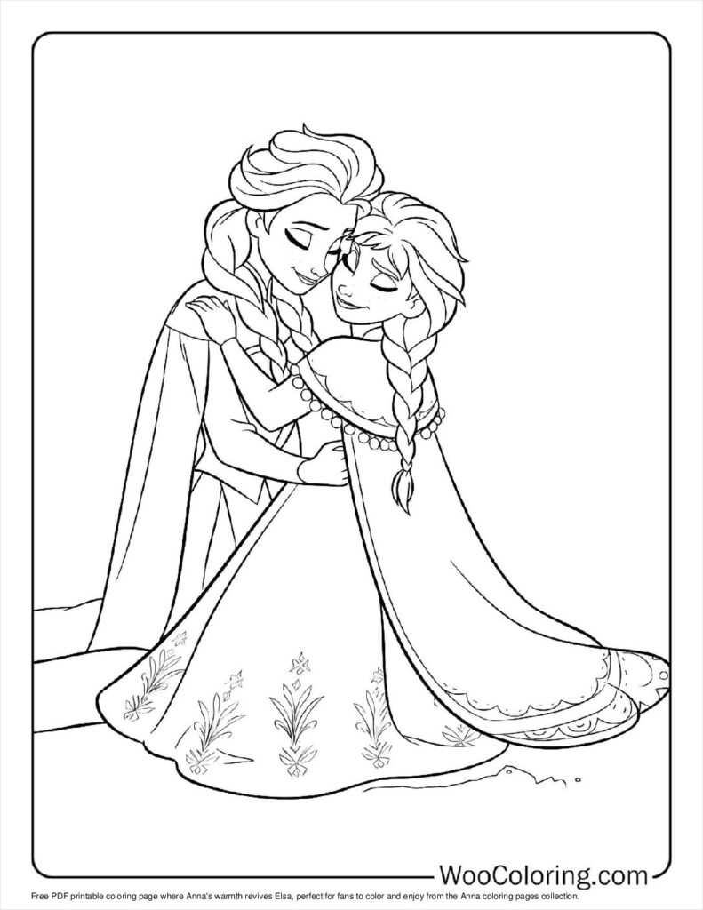 Anna's Warmth Brings Elsa Back