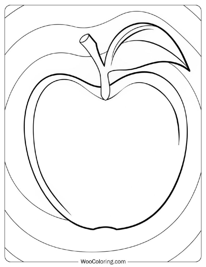 28 Apple Coloring Pages  Free PDF To Print  - 98