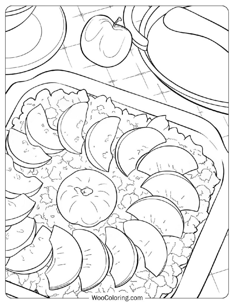 28 Apple Coloring Pages  Free PDF To Print  - 15