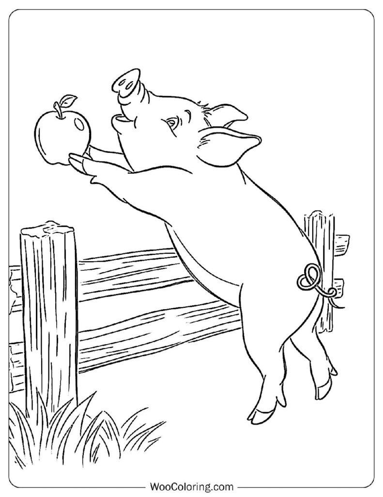 100  Pig coloring pages  Free PDF To Print  - 12