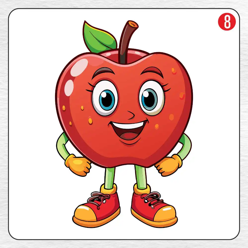 28 Apple Coloring Pages  Free PDF To Print  - 47